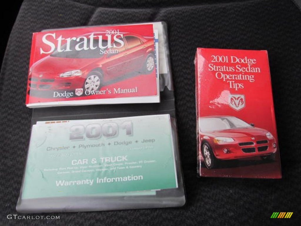 2001 Dodge Stratus SE Sedan Books/Manuals Photos