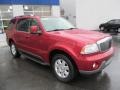 2003 Vivid Red Metallic Lincoln Aviator Luxury AWD  photo #7