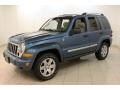 2006 Atlantic Blue Pearl Jeep Liberty Limited 4x4  photo #3