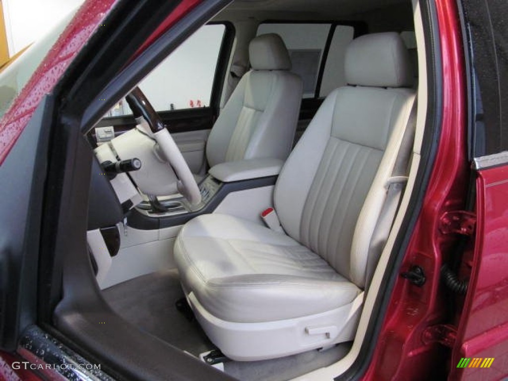 2003 Aviator Luxury AWD - Vivid Red Metallic / Light Parchment photo #12