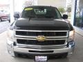 2010 Blue Granite Metallic Chevrolet Silverado 2500HD LT Extended Cab 4x4  photo #6