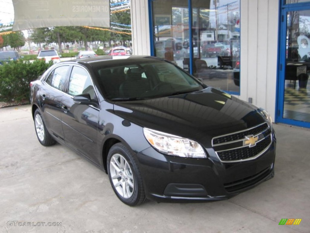 Black Chevrolet Malibu