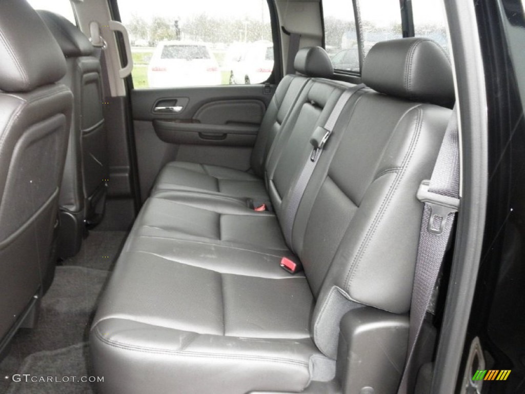 2013 GMC Sierra 3500HD Denali Crew Cab 4x4 Rear Seat Photo #72871929