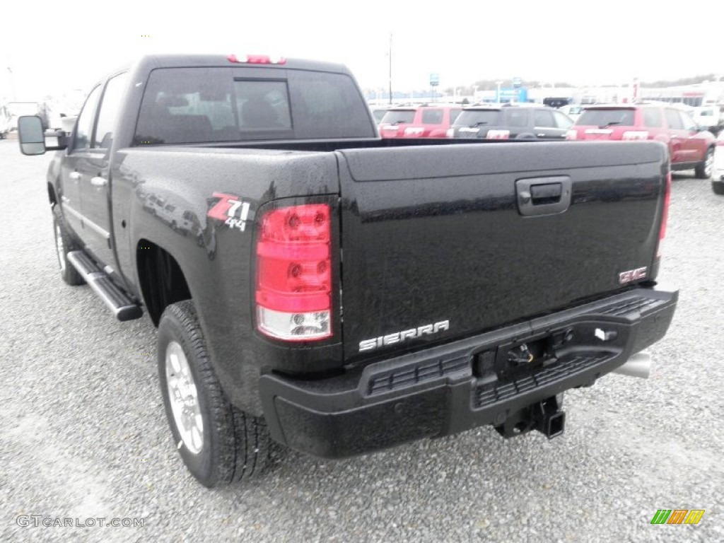 Onyx Black 2013 GMC Sierra 3500HD Denali Crew Cab 4x4 Exterior Photo #72871983