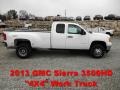 Summit White - Sierra 3500HD Extended Cab 4x4 Photo No. 1