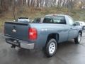 2013 Blue Granite Metallic Chevrolet Silverado 1500 Work Truck Regular Cab 4x4  photo #8