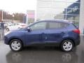 2013 Iris Blue Hyundai Tucson GLS AWD  photo #2