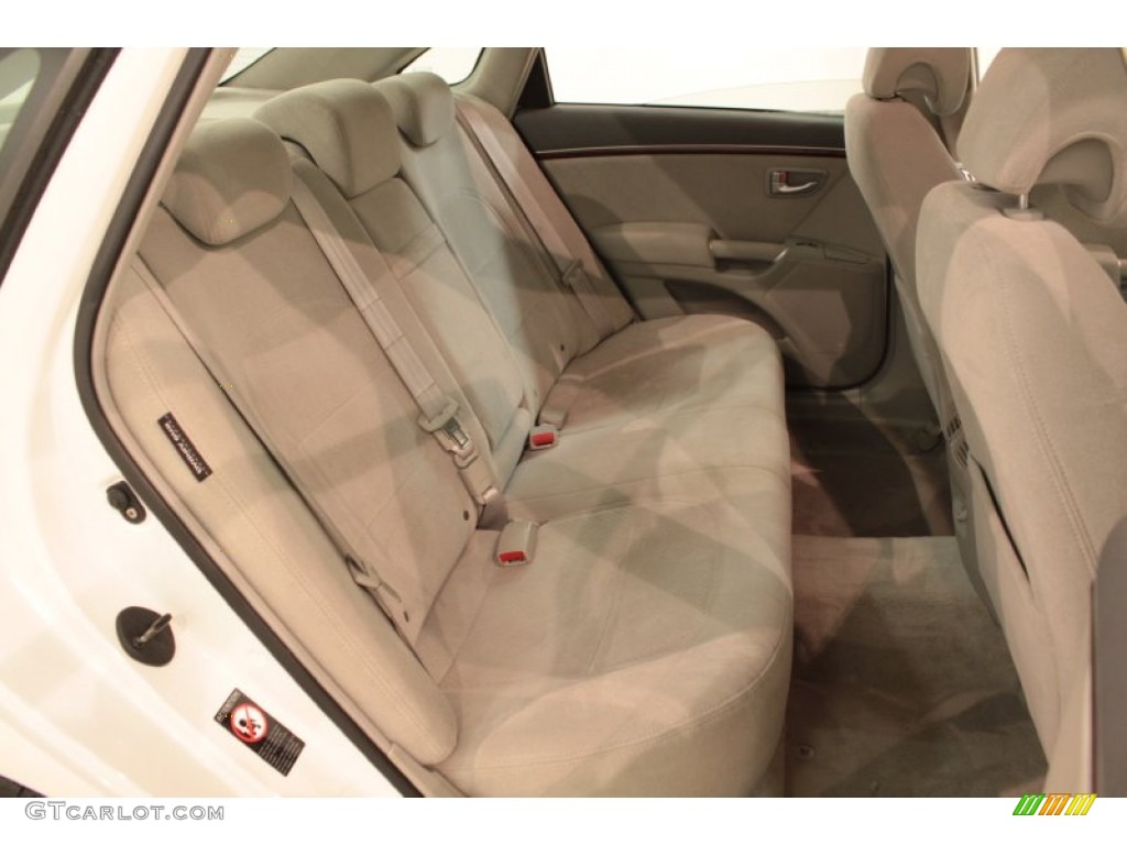 2007 Hyundai Azera GLS Rear Seat Photo #72874062