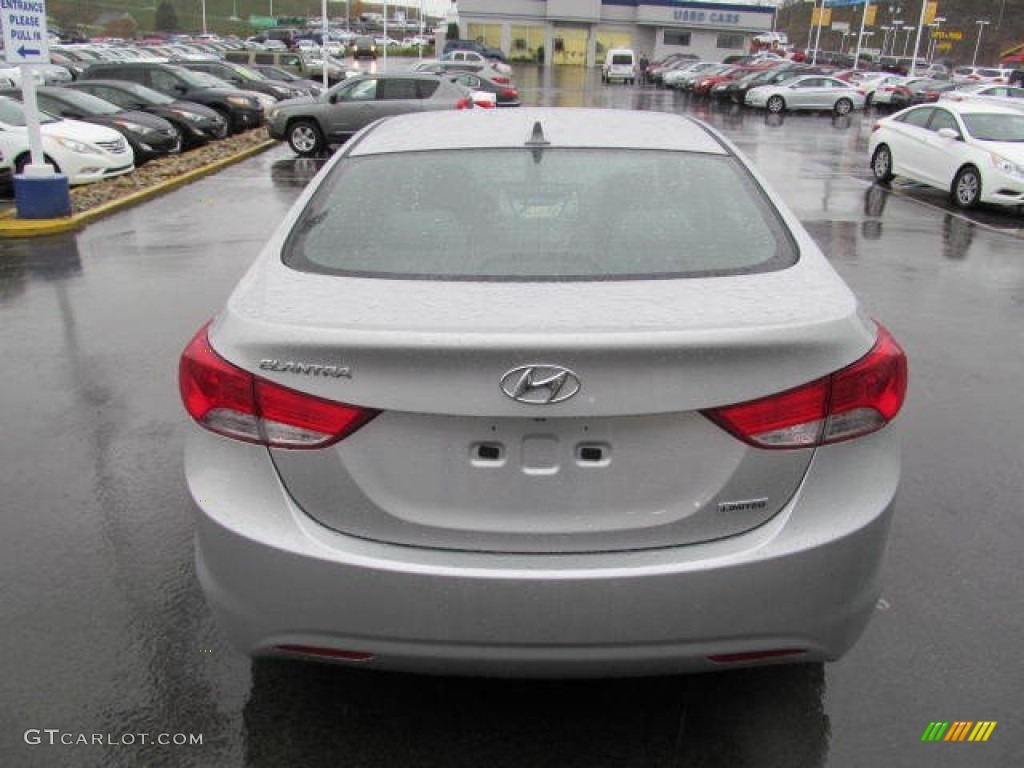 2013 Elantra Limited - Silver / Gray photo #5