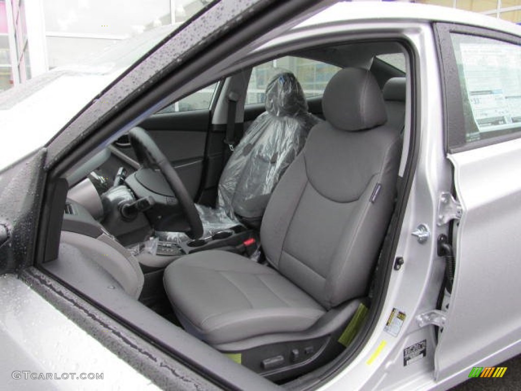 2013 Elantra Limited - Silver / Gray photo #7