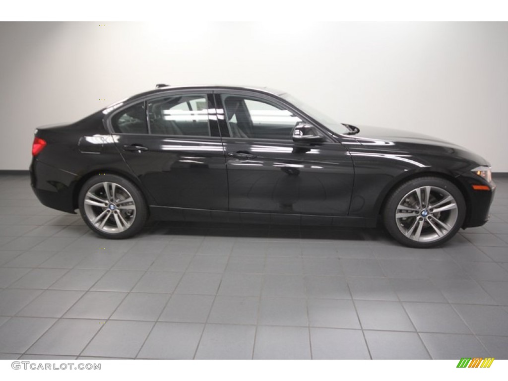 Black Sapphire Metallic 2013 BMW 3 Series 328i Sedan Exterior Photo #72874917