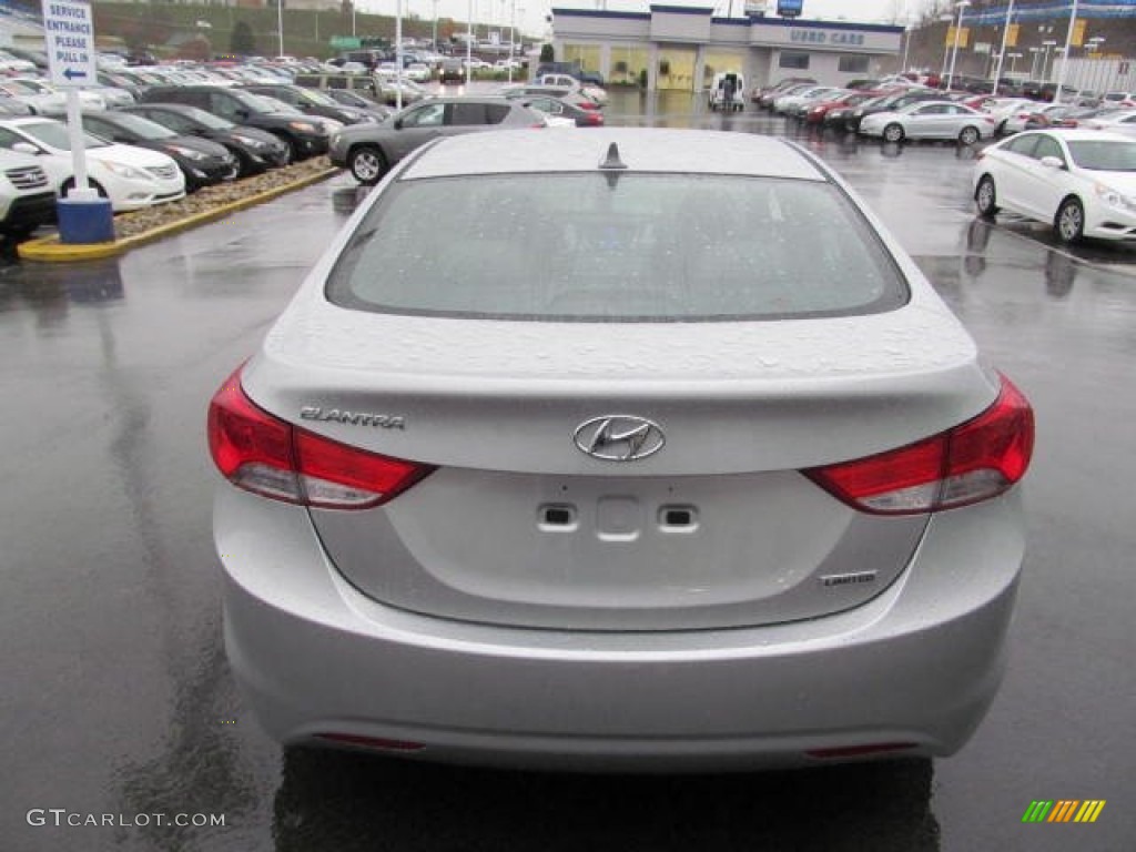2013 Elantra Limited - Silver / Gray photo #4