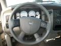 Taupe 2005 Dodge Ram 1500 SLT Quad Cab Steering Wheel