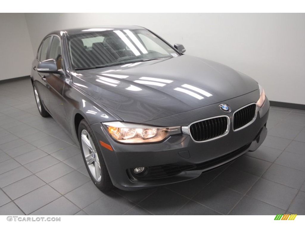 2013 3 Series 328i Sedan - Mineral Grey Metallic / Black photo #5