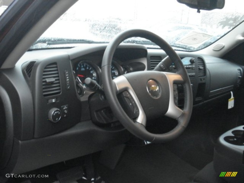 2013 Silverado 1500 LT Crew Cab 4x4 - Deep Ruby Metallic / Ebony photo #10