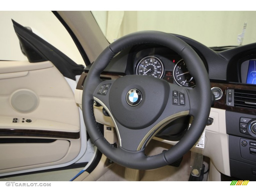 2013 3 Series 328i Coupe - Alpine White / Cream Beige photo #25