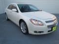 White Diamond Tricoat - Malibu LTZ Sedan Photo No. 1