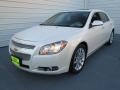 White Diamond Tricoat - Malibu LTZ Sedan Photo No. 6