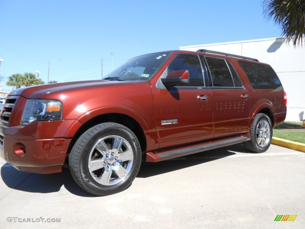 Dark Copper Metallic 2007 Ford Expedition EL Limited Exterior Photo #72879207