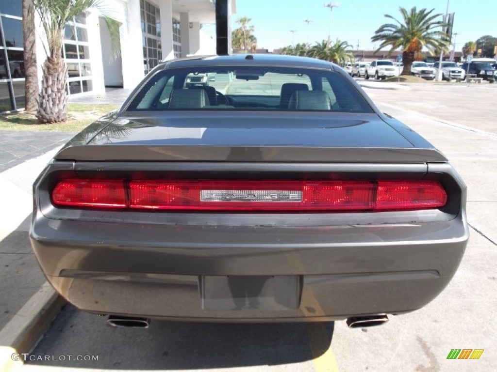 2009 Challenger R/T - Dark Titanium Metallic / Dark Slate Gray photo #3