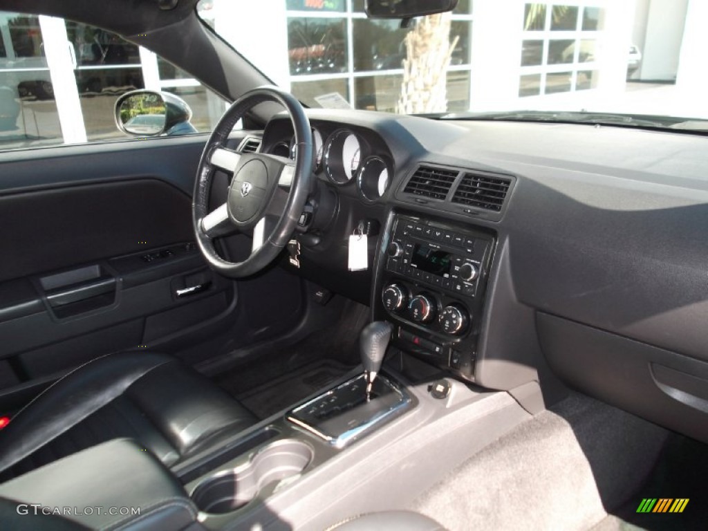 2009 Challenger R/T - Dark Titanium Metallic / Dark Slate Gray photo #6