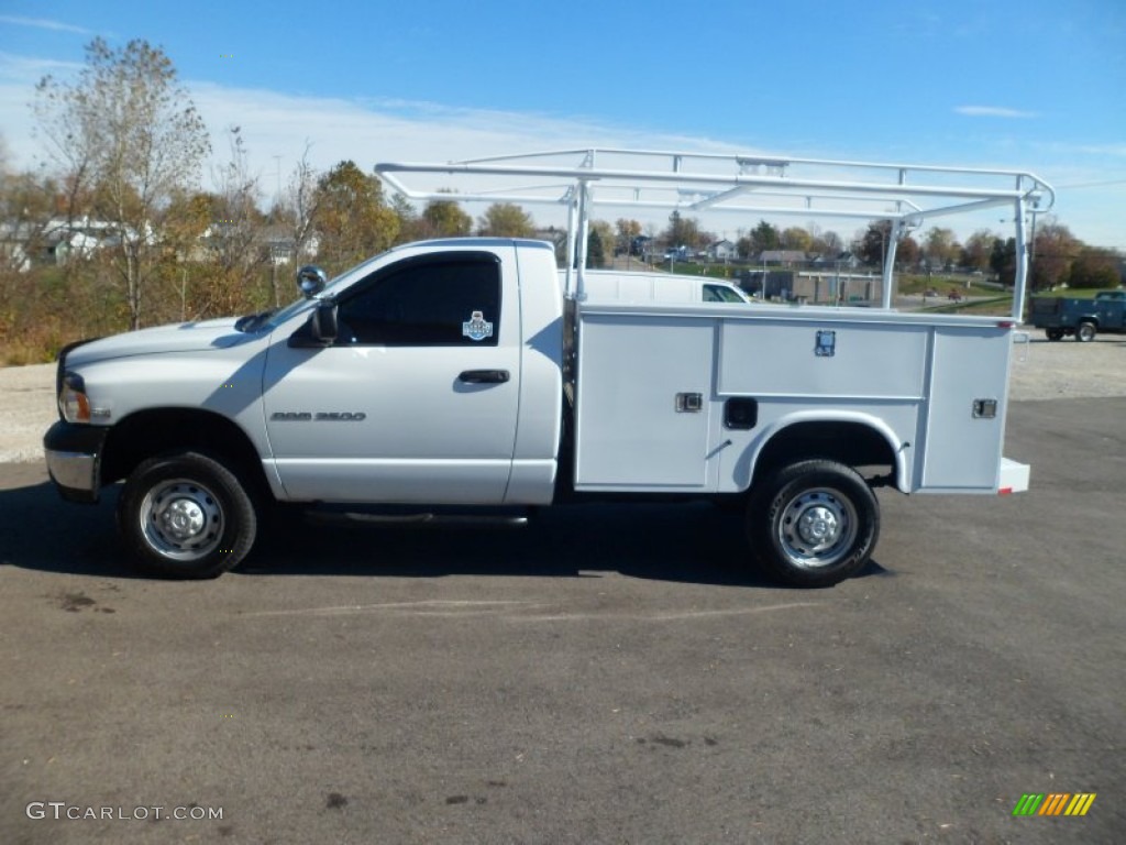 Bright White 2005 Dodge Ram 2500 ST Regular Cab 4x4 Exterior Photo #72879891