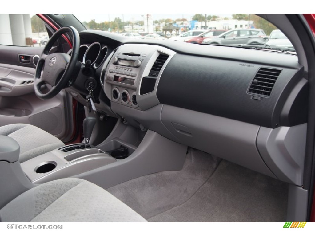 2007 Toyota Tacoma V6 SR5 PreRunner Double Cab Graphite Gray Dashboard Photo #72880056