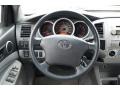 Graphite Gray 2007 Toyota Tacoma V6 SR5 PreRunner Double Cab Steering Wheel