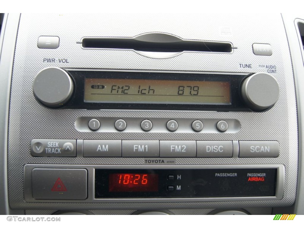 2007 Toyota Tacoma V6 SR5 PreRunner Double Cab Audio System Photo #72880326