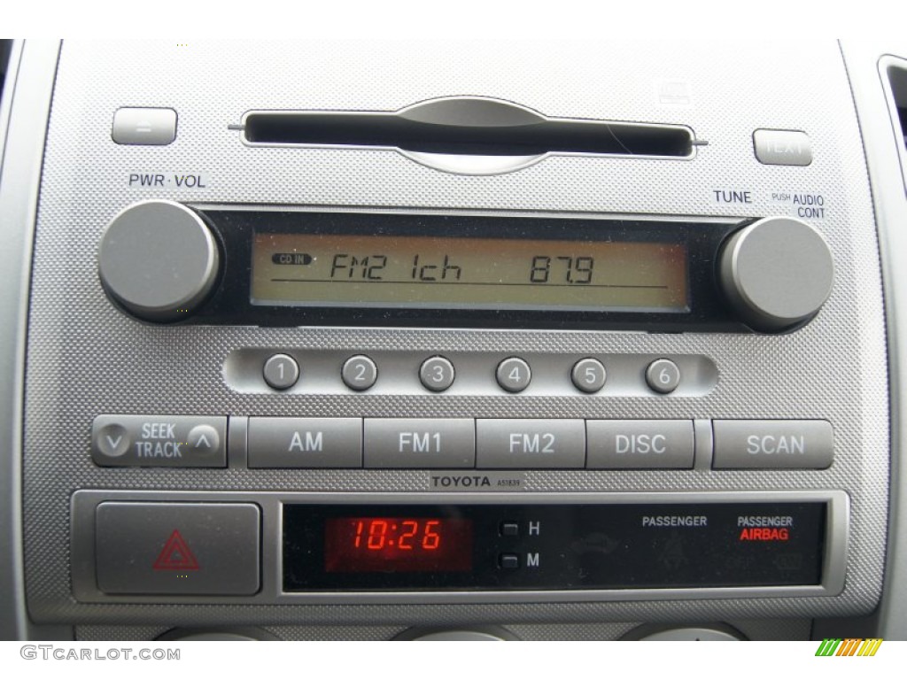 2007 Toyota Tacoma V6 SR5 PreRunner Double Cab Audio System Photos
