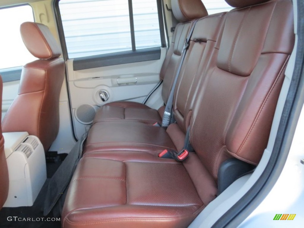 Saddle Brown Interior 2006 Jeep Commander Limited Photo #72881895