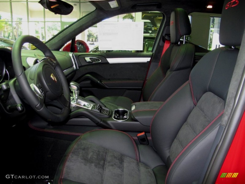 Black Interior 2013 Porsche Cayenne GTS Photo #72882333