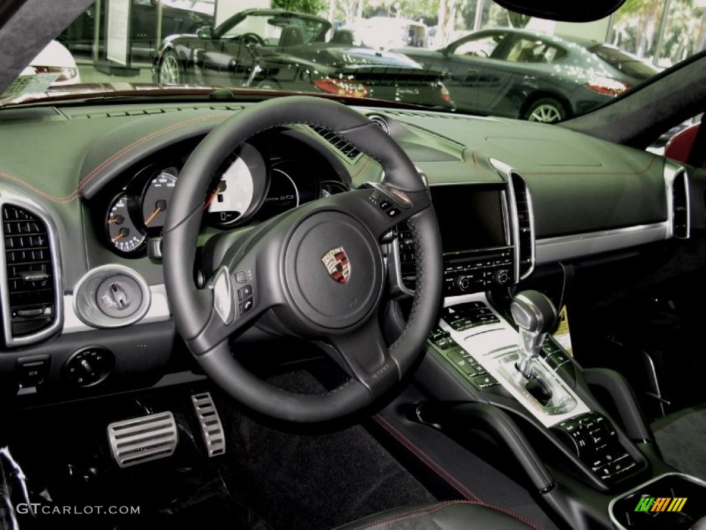 2013 Porsche Cayenne GTS Black Dashboard Photo #72882354