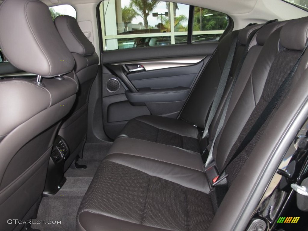 2013 Acura TL Technology Rear Seat Photo #72882693