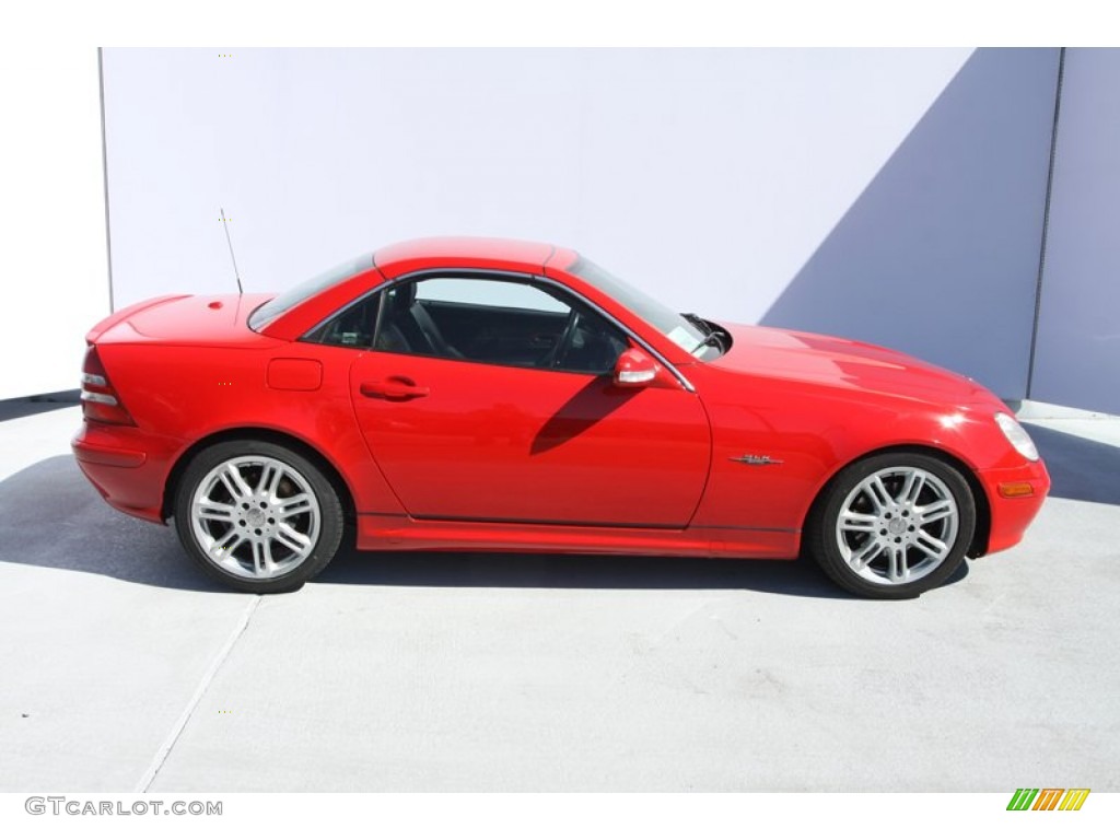 Magma Red 2004 Mercedes-Benz SLK 320 Roadster Exterior Photo #72883272