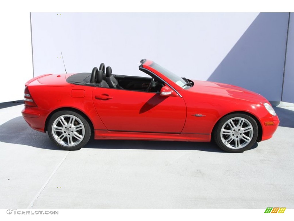 Magma Red 2004 Mercedes-Benz SLK 320 Roadster Exterior Photo #72883416