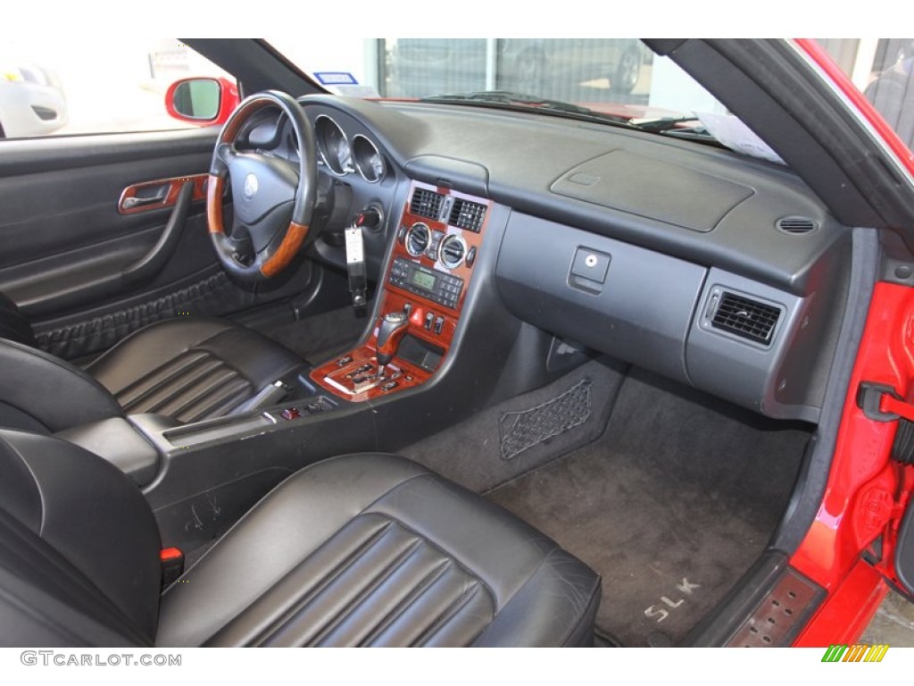 2004 SLK 320 Roadster - Magma Red / Charcoal photo #29