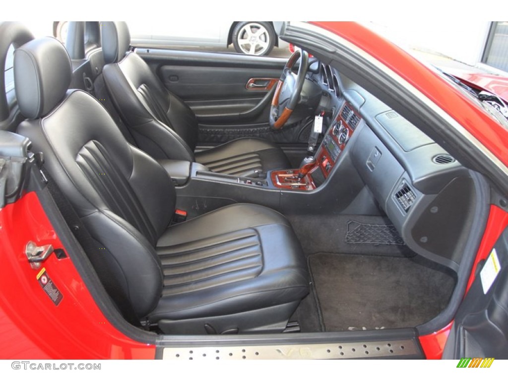 Charcoal Interior 2004 Mercedes-Benz SLK 320 Roadster Photo #72883851