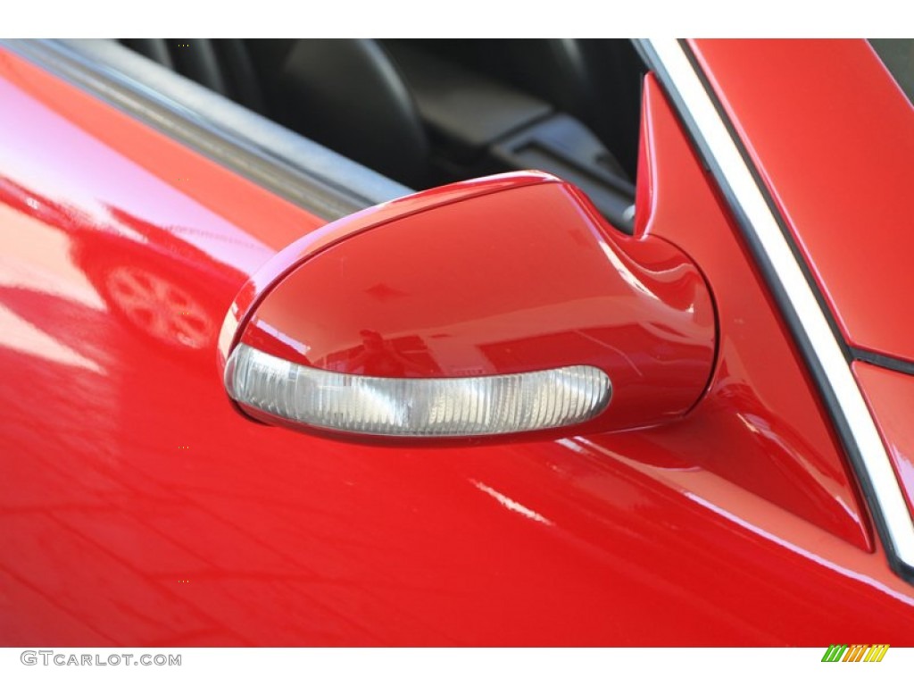 2004 SLK 320 Roadster - Magma Red / Charcoal photo #32