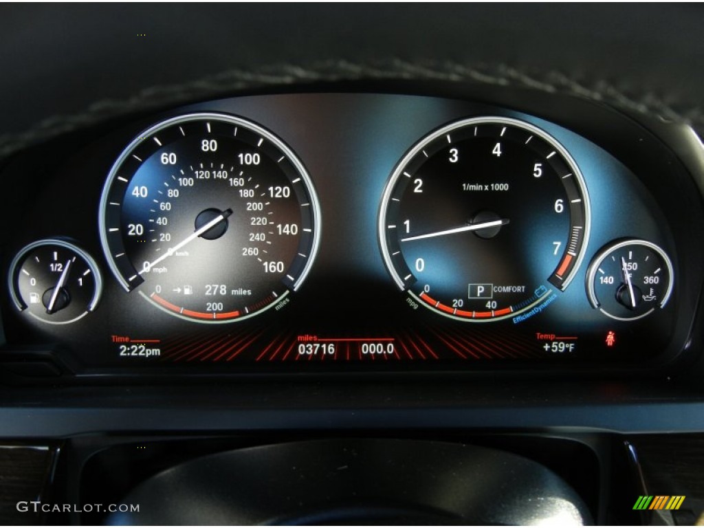 2012 BMW 7 Series 750i Sedan Gauges Photo #72884011