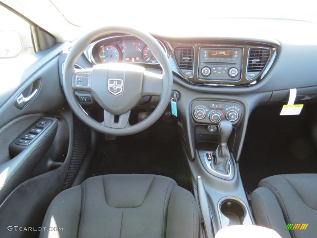 2013 Dodge Dart SE Black Dashboard Photo #72884122