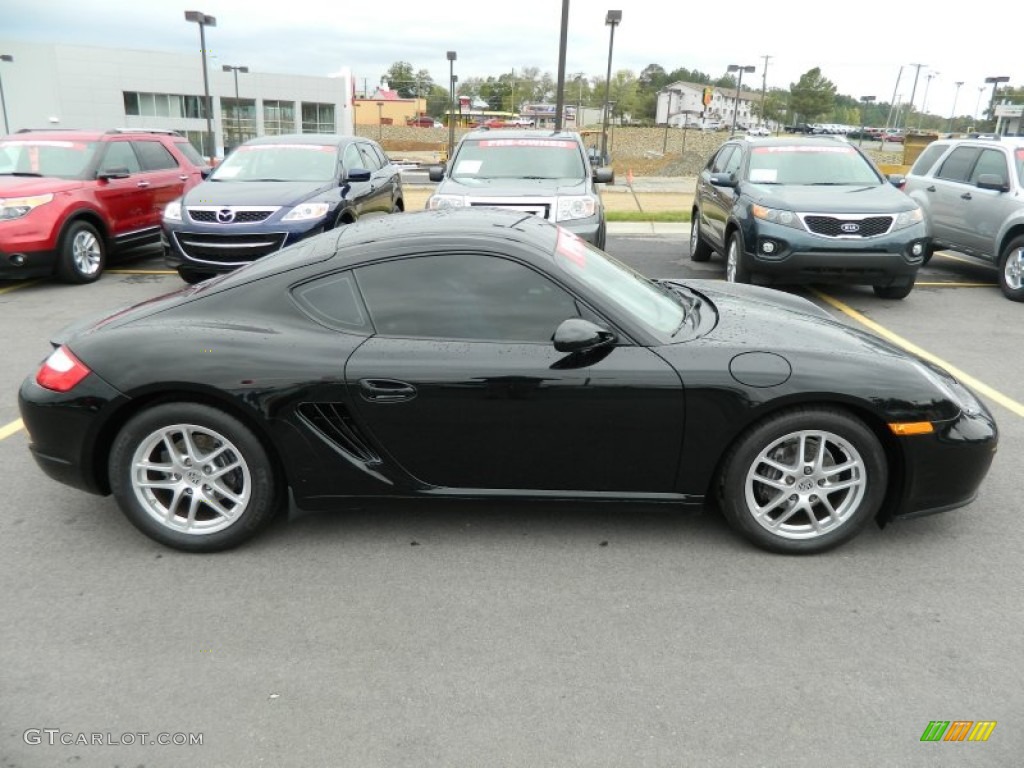 Black 2007 Porsche Cayman Standard Cayman Model Exterior Photo #72884367