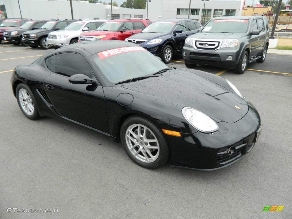 Black 2007 Porsche Cayman Standard Cayman Model Exterior Photo #72884388