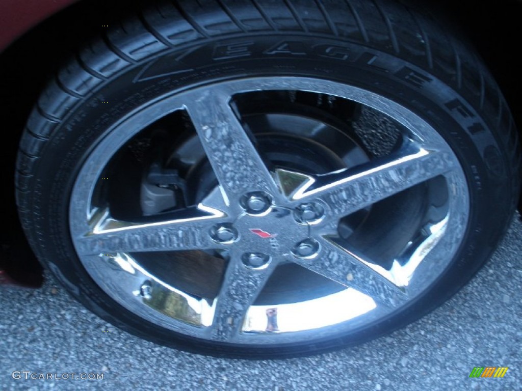 2006 Corvette Coupe - Monterey Red Metallic / Ebony Black photo #8