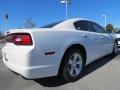 2013 Ivory Pearl Dodge Charger SE  photo #3