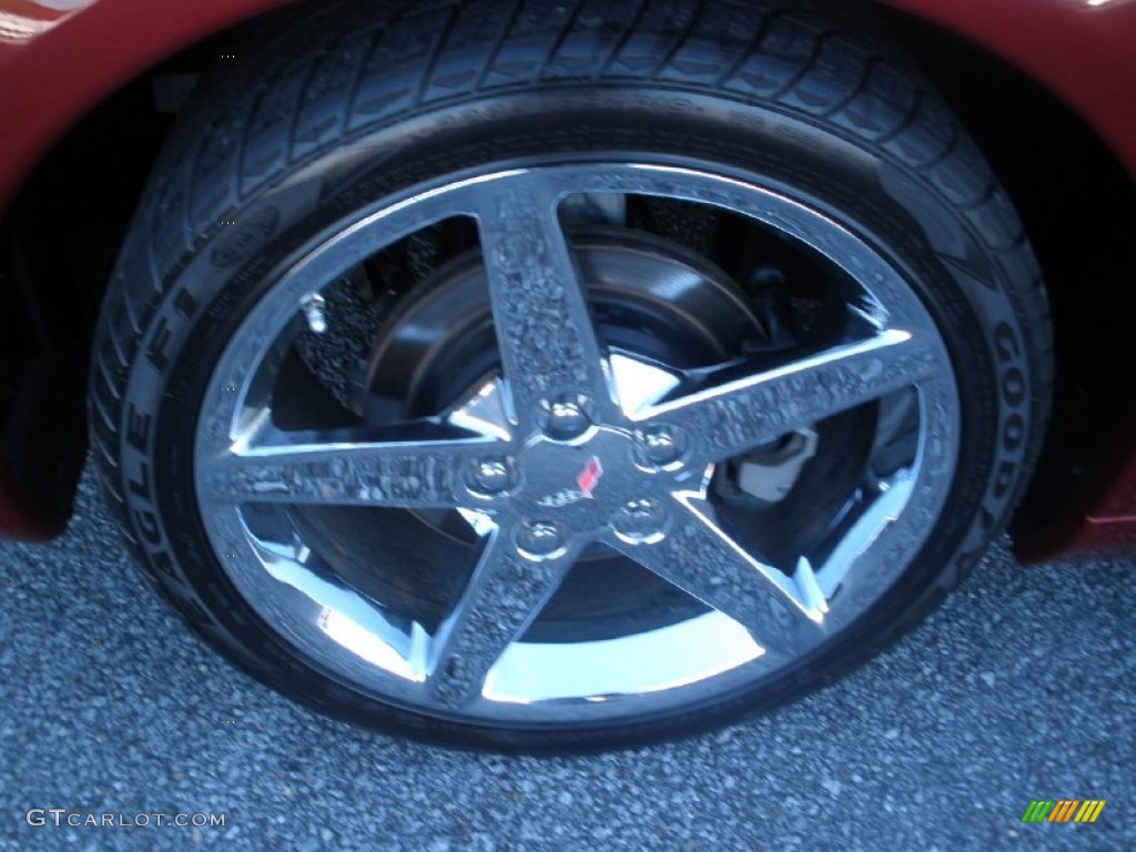 2006 Corvette Coupe - Monterey Red Metallic / Ebony Black photo #16