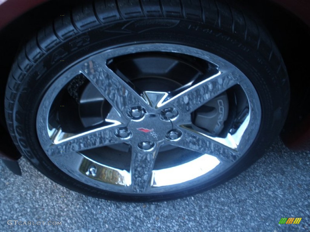 2006 Corvette Coupe - Monterey Red Metallic / Ebony Black photo #17