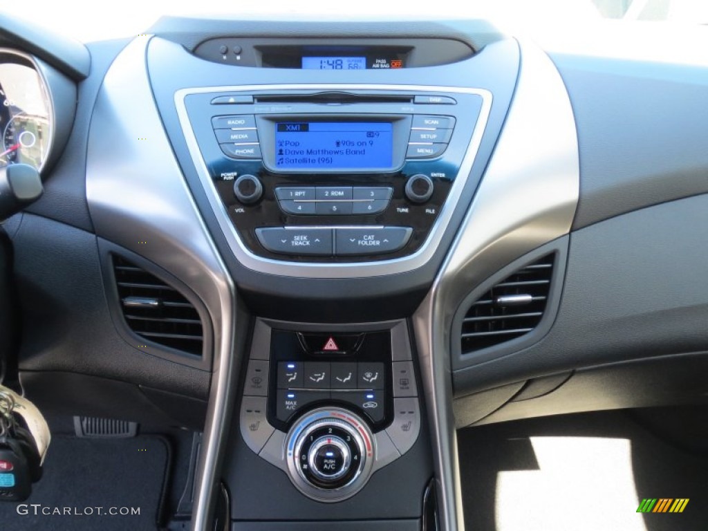 2013 Elantra Limited - Shimmering White / Black photo #26