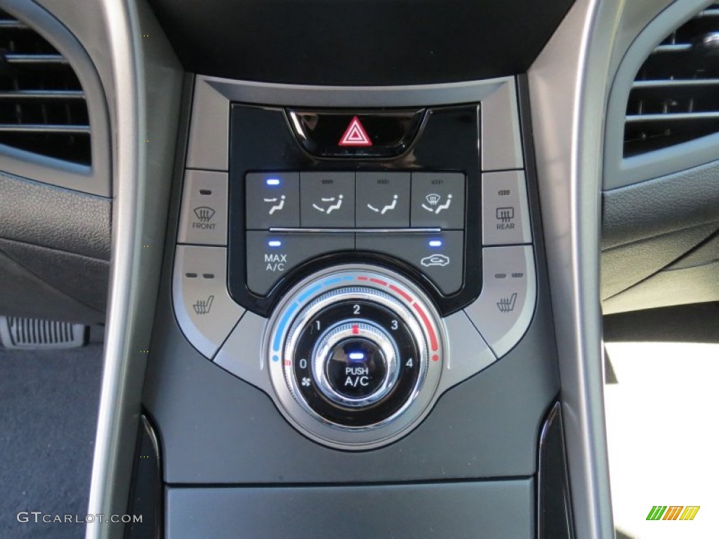 2013 Elantra Limited - Shimmering White / Black photo #28