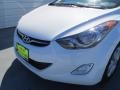 2013 Shimmering White Hyundai Elantra GLS  photo #9